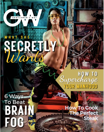 September cover from Gentlemen's Way magazine - GAINSWave
